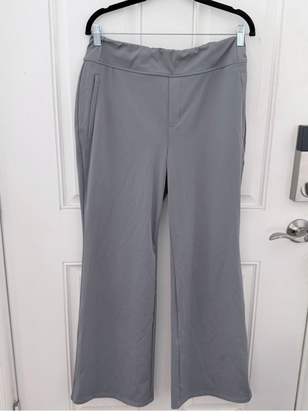 Halara Flex DayStretch Flare Pants L | NWT Gray Pocket